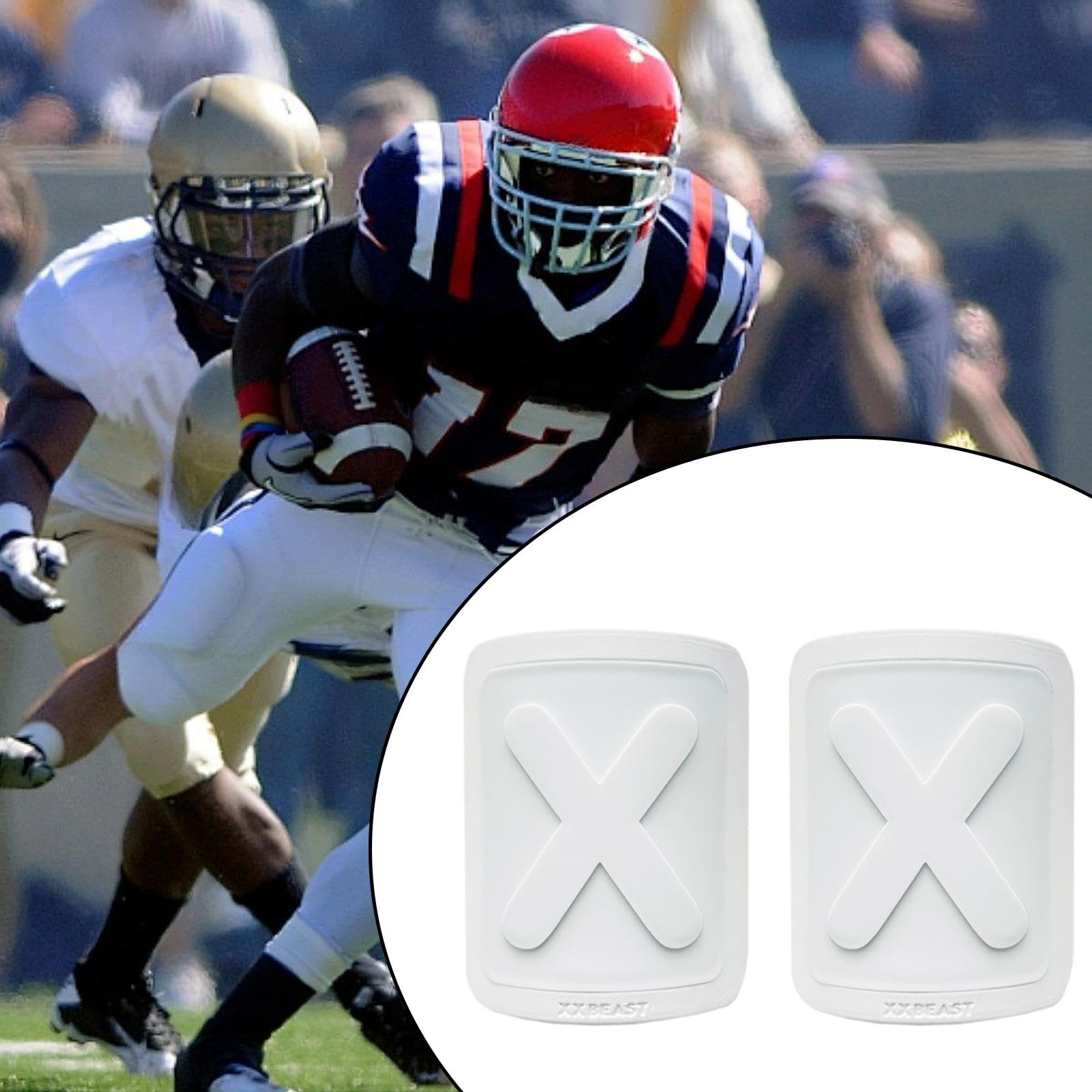 Menolana 2Pcs Soccer Leg Guards Soccer Protector Gear Sports Gear Comfortable Shockproof Accessories Protection Leg Pads for Adults , Thigh Pads