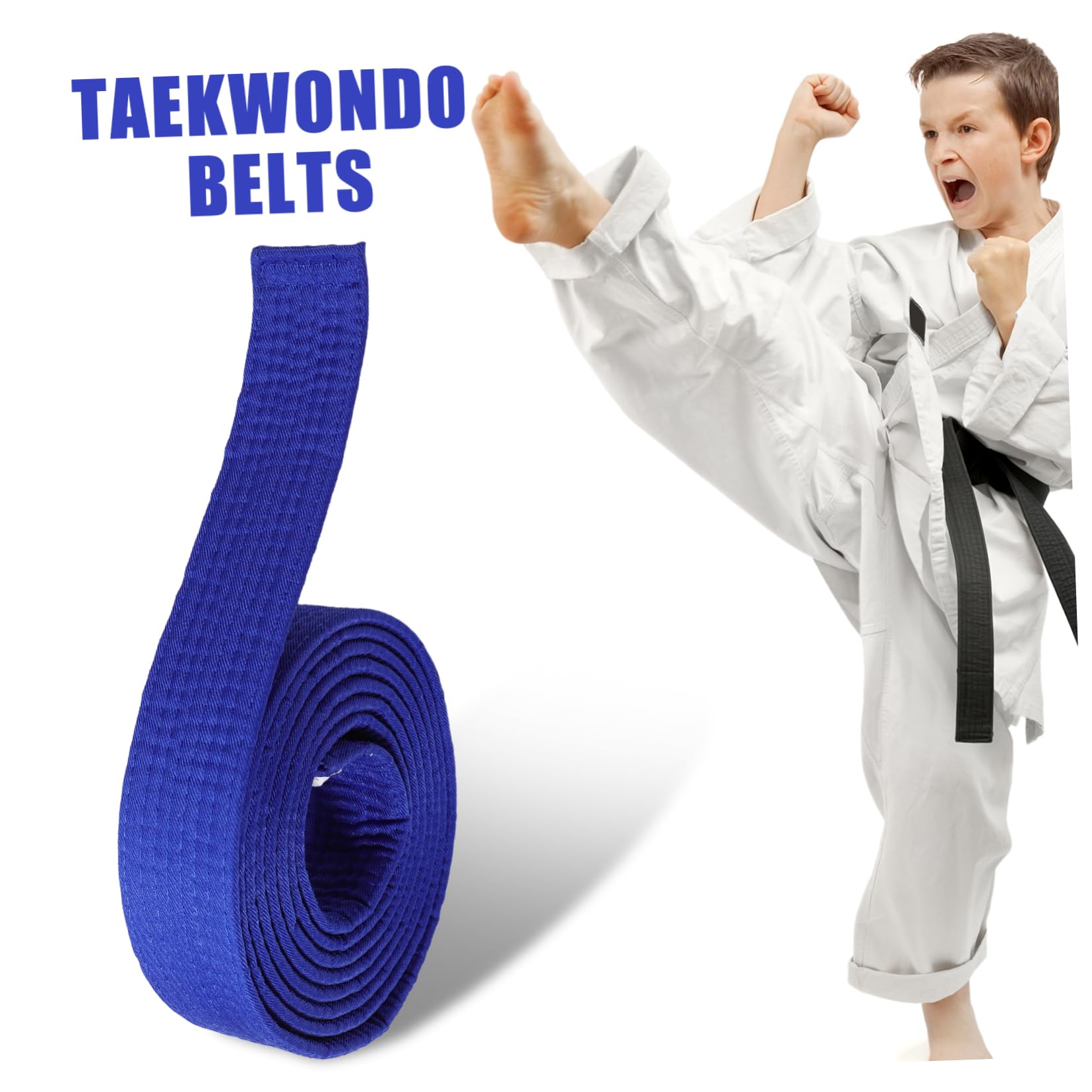 ifundom Pas Treningowy Karate Dla Mężczyzn Do Zawodów Taekwondo Taichi I Karate Lekki I Łatwy Do Przechowywania Pasy Rankingowe Taekwondo