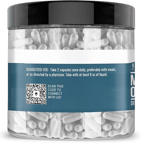 Miniatura 3 de Earthborn Elements Paquete de óxido de magnesio y vitamina C más gluconato de zinc, 200 cápsulas cada una, puro y sin diluir, sin OMG