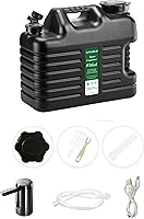 Vista 8 de Portable 5 Gallon Water Jug with Automatic Touch Control Pump,Truly No Leakage Water Container with Spigot,Type-C Rechargeable Black Water Pump Gear