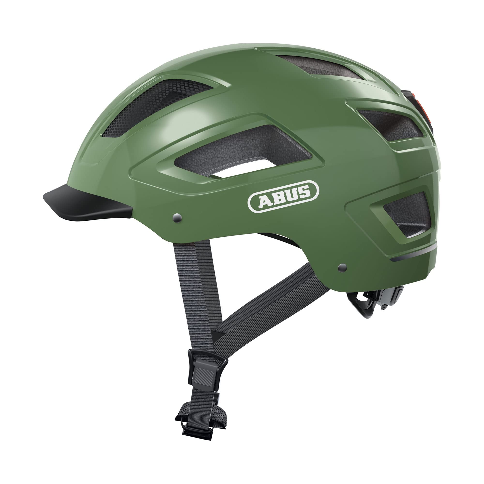 ABUS Hyban 2.0 city helmet - bike helmet with rear light, ABS hard shell, good fit - for men and women — image 1