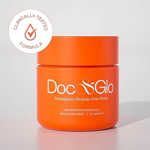 Miniatura 2 de Doc & Glo Suplemento Nutracéutico para el Cabello Saludable (60 Cápsulas) - Apoya el crecimiento del cabello y nutre el cabello de adentro hacia