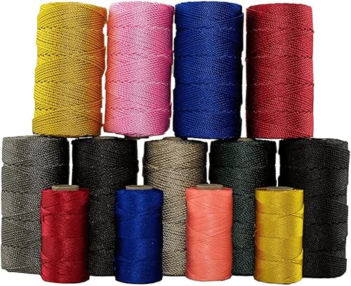 Cordel para rosario (#9 o #36) SGT KNOTS 3 hebras de nailon trenzado para manualidades hecho para rosarios Fácil de trabajar, suave y uniforme,