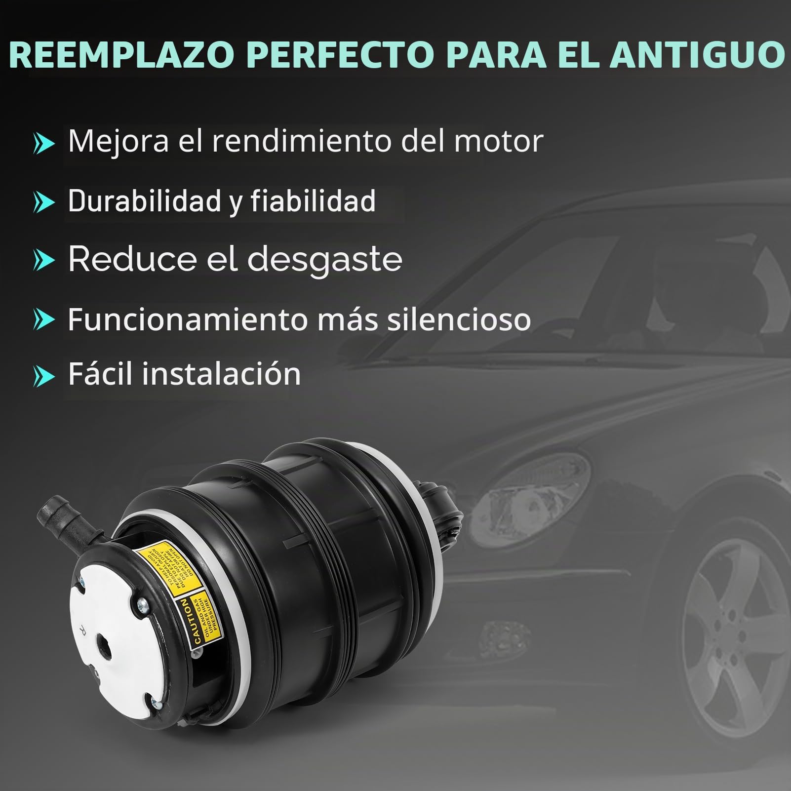 Suspensión neumática Compatible con Mercedes-Benz W211 2002-2008 Dos bolsas de aire para CLS C219 2004-2010 Para E-Klasse T-Model S211 2003-2009 2113200725