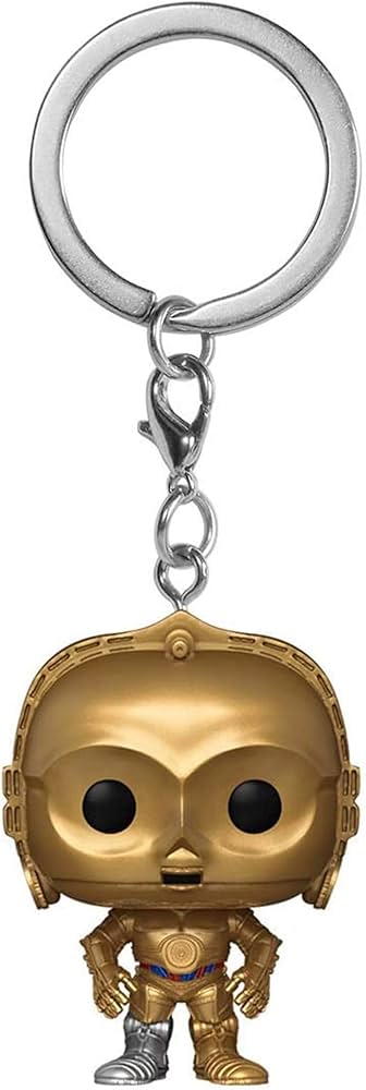 Amazon.com: Funko Pop Keychain: Star Wars - C-3PO - C3PO Novelty