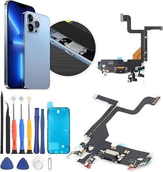 Amazon | iPhone 13 Pro用 充電ポート フレックスケーブル 交換用