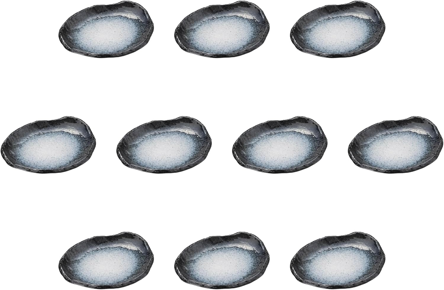 10個セット 雲海7.0変型皿 [ 21×18×2.5㎝ ] | 変形皿（特大） 強化磁器 セトモノホンポ(Setomonohonp
