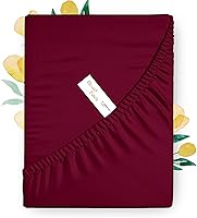 Vista 38 de Carressa Linen Sábana bajera ajustable 100% algodón tamaño King – Sábana bajera de 800 hilos King de algodón, lujosamente suave, refrescante