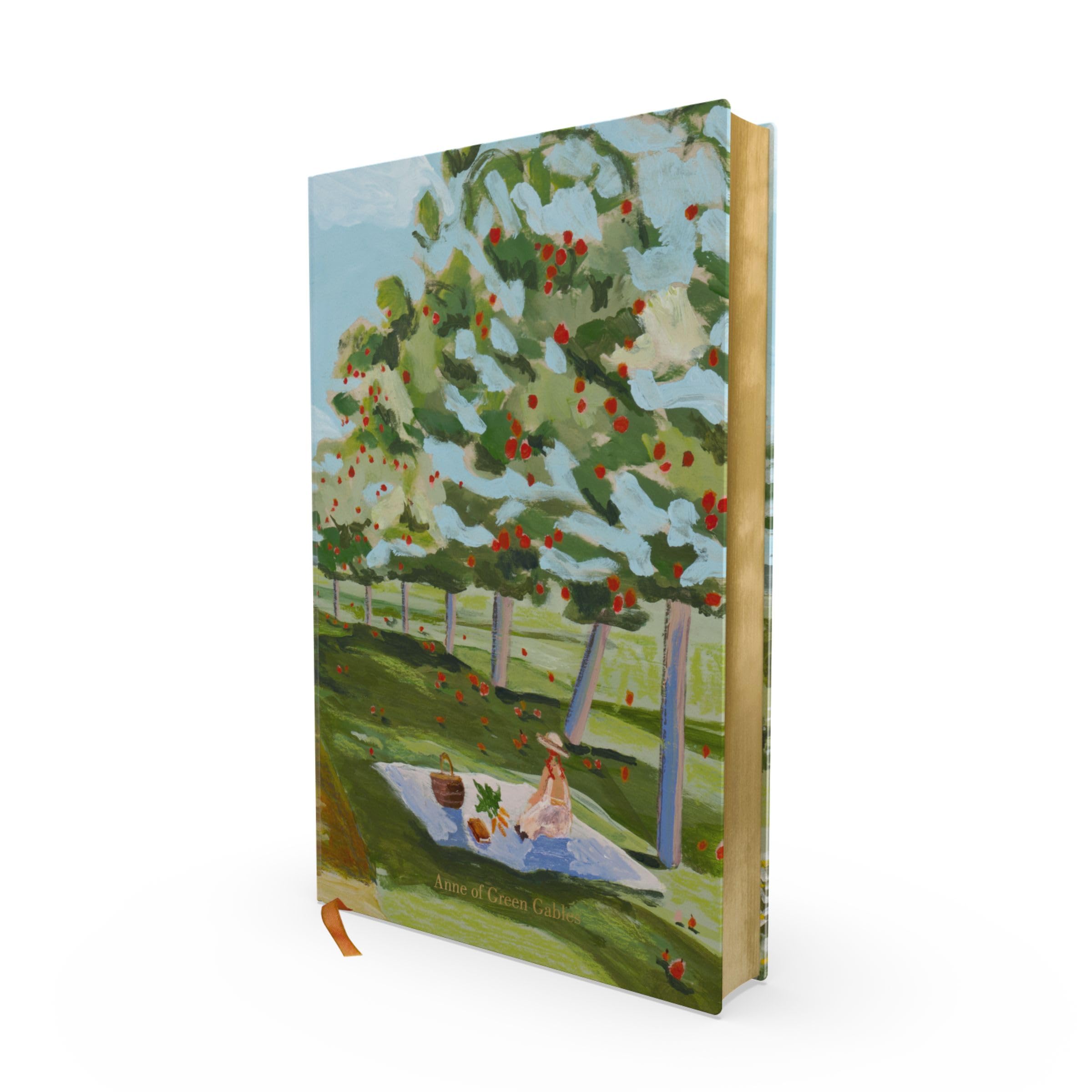 L. M. Montgomery - Anne of Green Gables - Deluxe Painted Edition Hardback Book - White