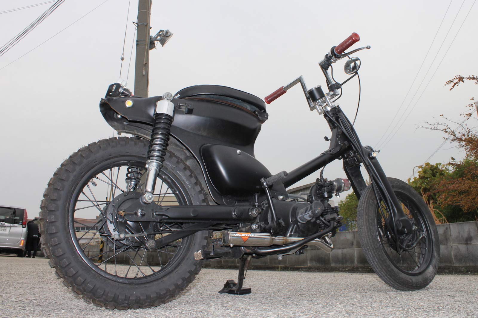 スーパーカブ リトルカブ 用のバンプショット　バイクマフラー スーパーカブ リトルカブ 用のバンプショットバイクマフラー