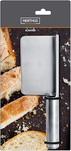 Miniatura 4 de NERTHUS FIH 789-Miga - Colector de migas de acero inoxidable, 8.3 in, 8.3 in, acero