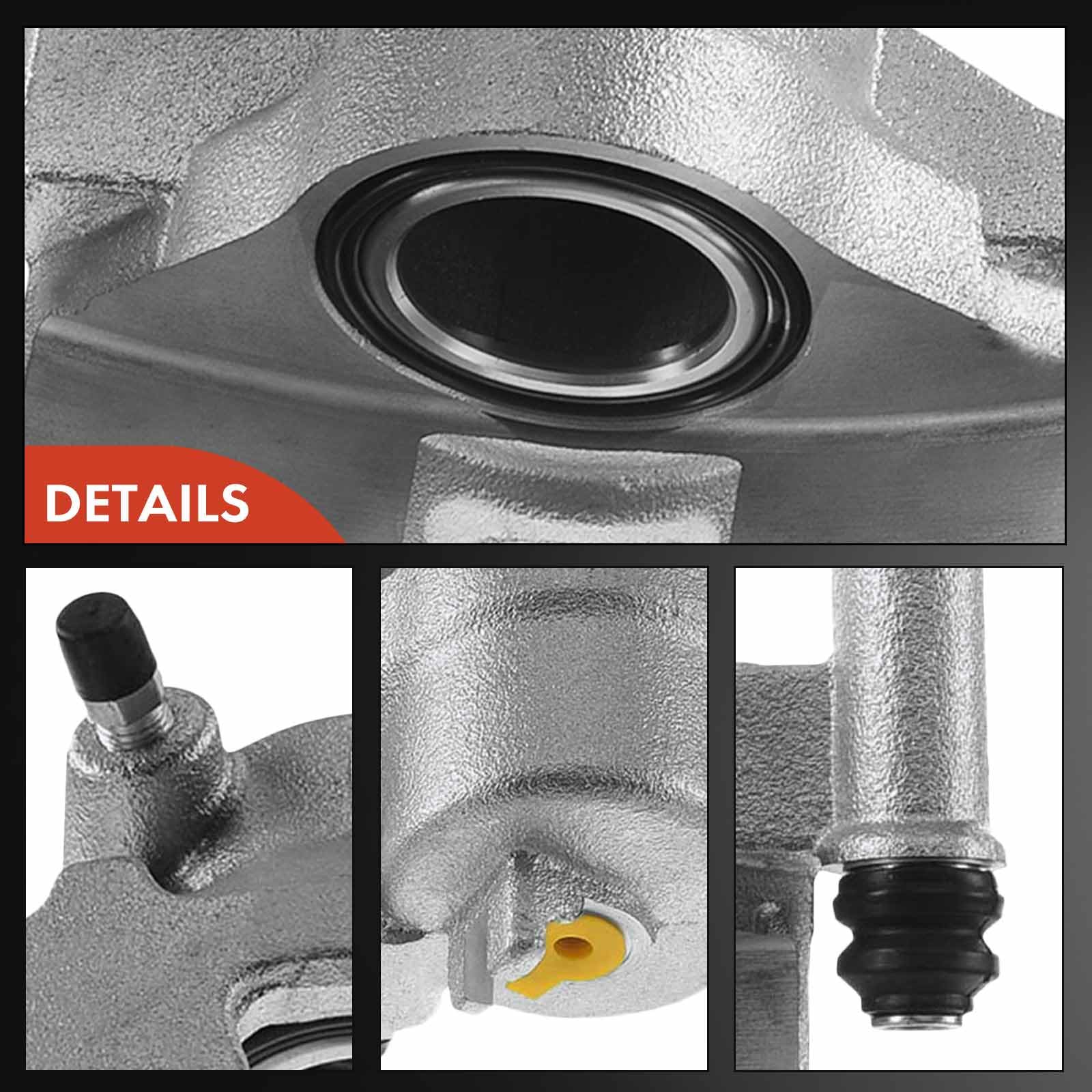 Frankberg Pinza de freno Parte trasera izquierda Compatible con PA.T.R.Ol GR IV GR Y60 2.8L 4.2L 1988-1998 Replace# 4401105J00