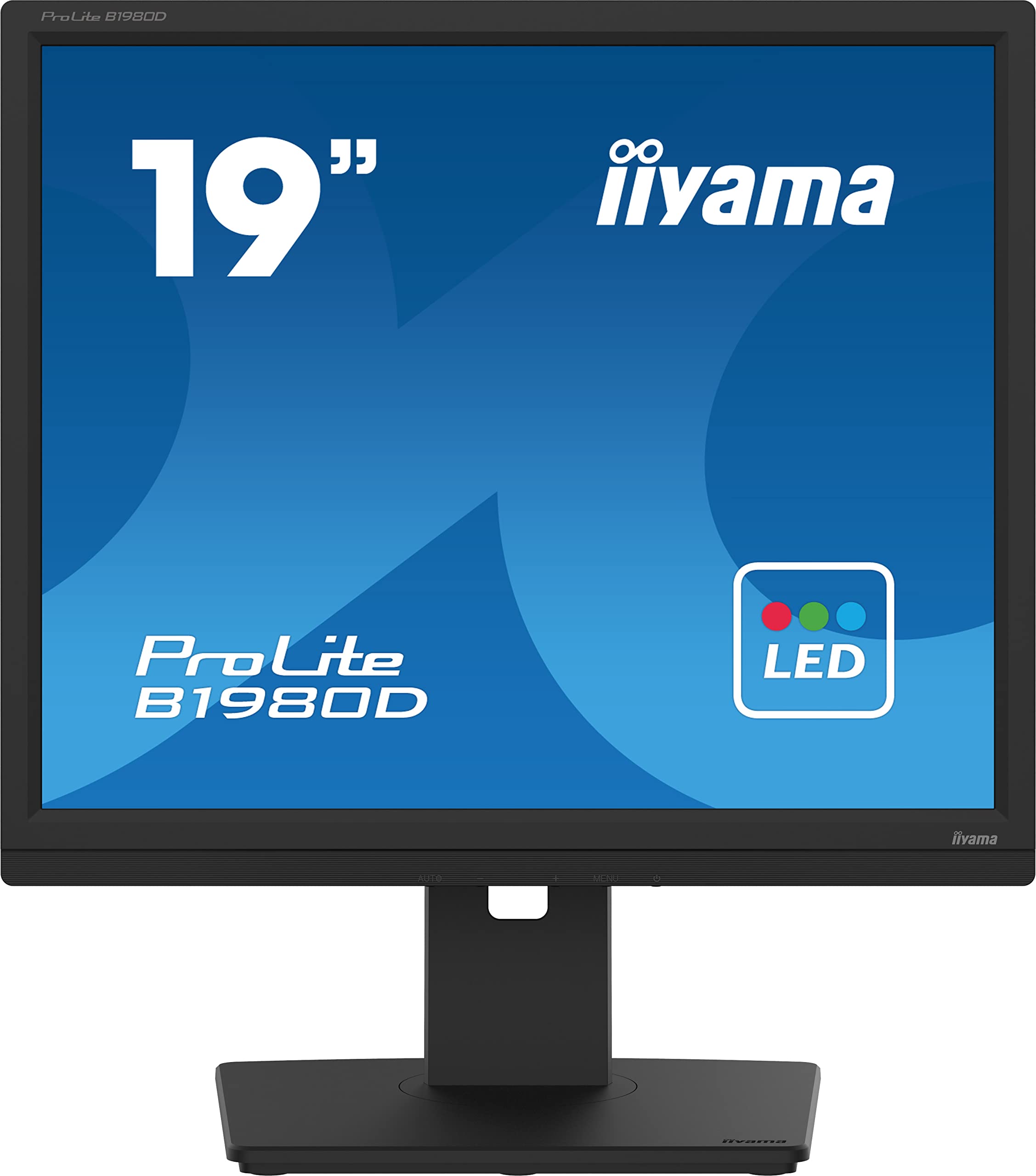 Iiyama prolite b1980d-b5 | 48cm (19") | 1280x1024 sxga | 60hz | tn lcd vga/dvi | soliden računalniški monitor | kokmponentko