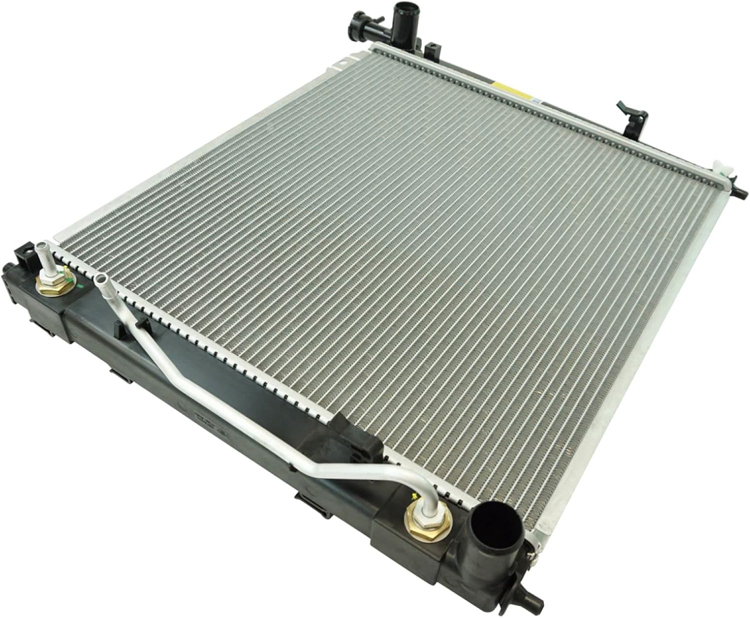TRQ Radiator Assembly Aluminum Core Compatible with 13-18 Hyundai Santa Fe Sport CU13373 HY3010187