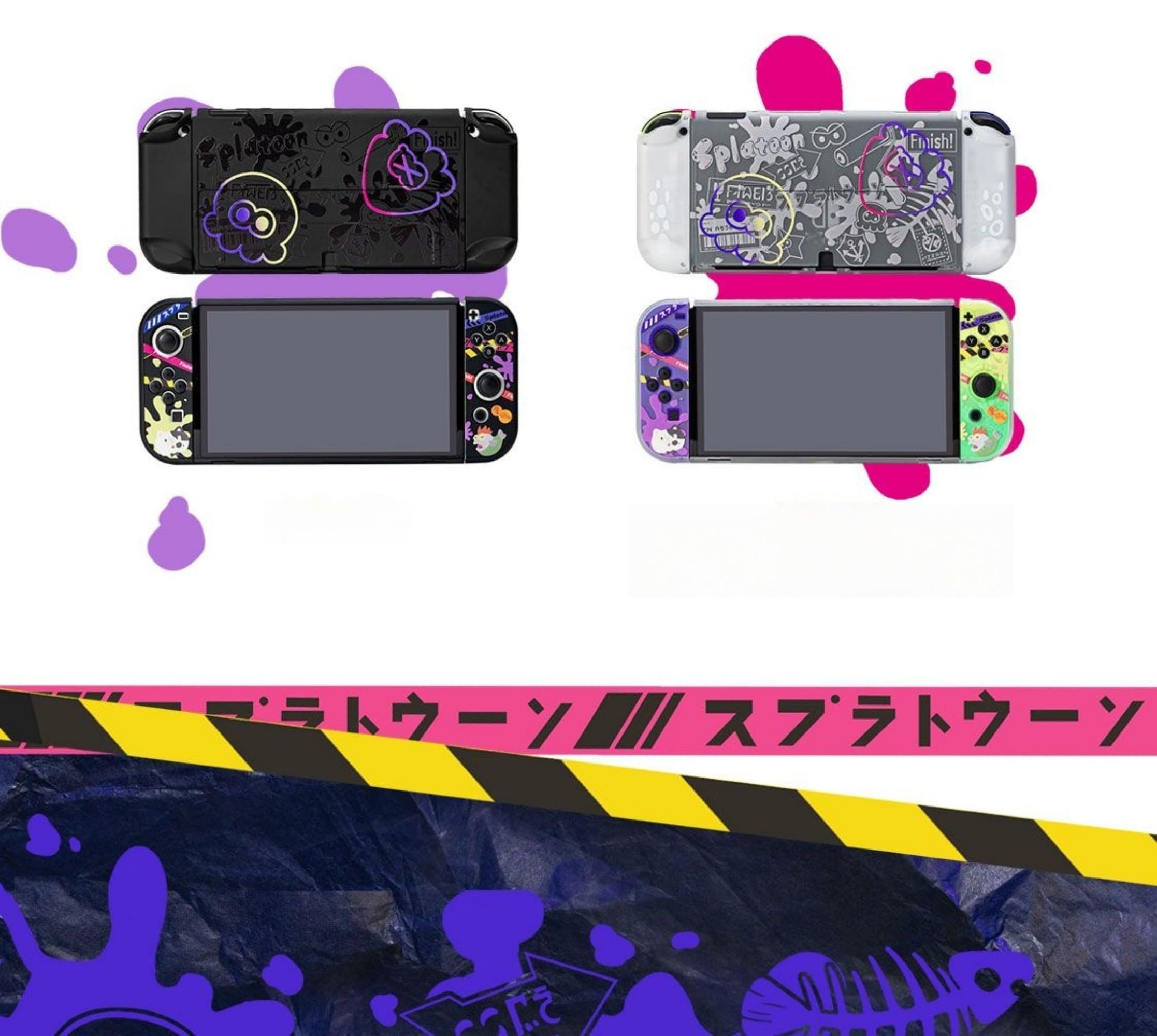 Amazon.co.jp: [YAYANA]スプラトゥーン3 Switch 2/oled 保護カバー收纳