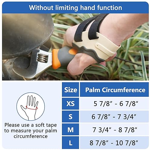 Miniatura 6 de Velpeau Soporte para el pulgar  Diseño antigrietas  Soporte para aliviar lesiones del dolor en las articulaciones CMC para osteoartritis, artritis,