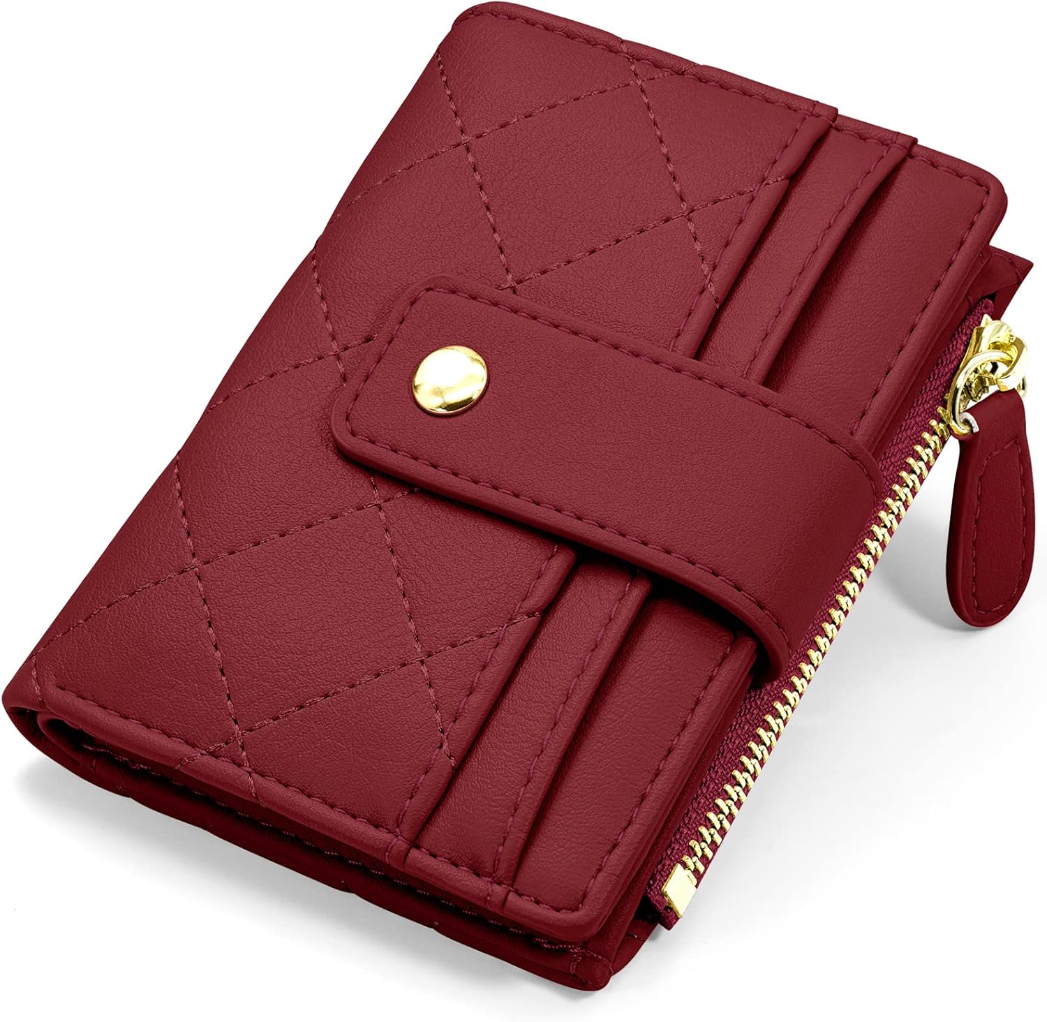 OEIPSMK Womens Wallet Card Holder, Small Bifold RFID