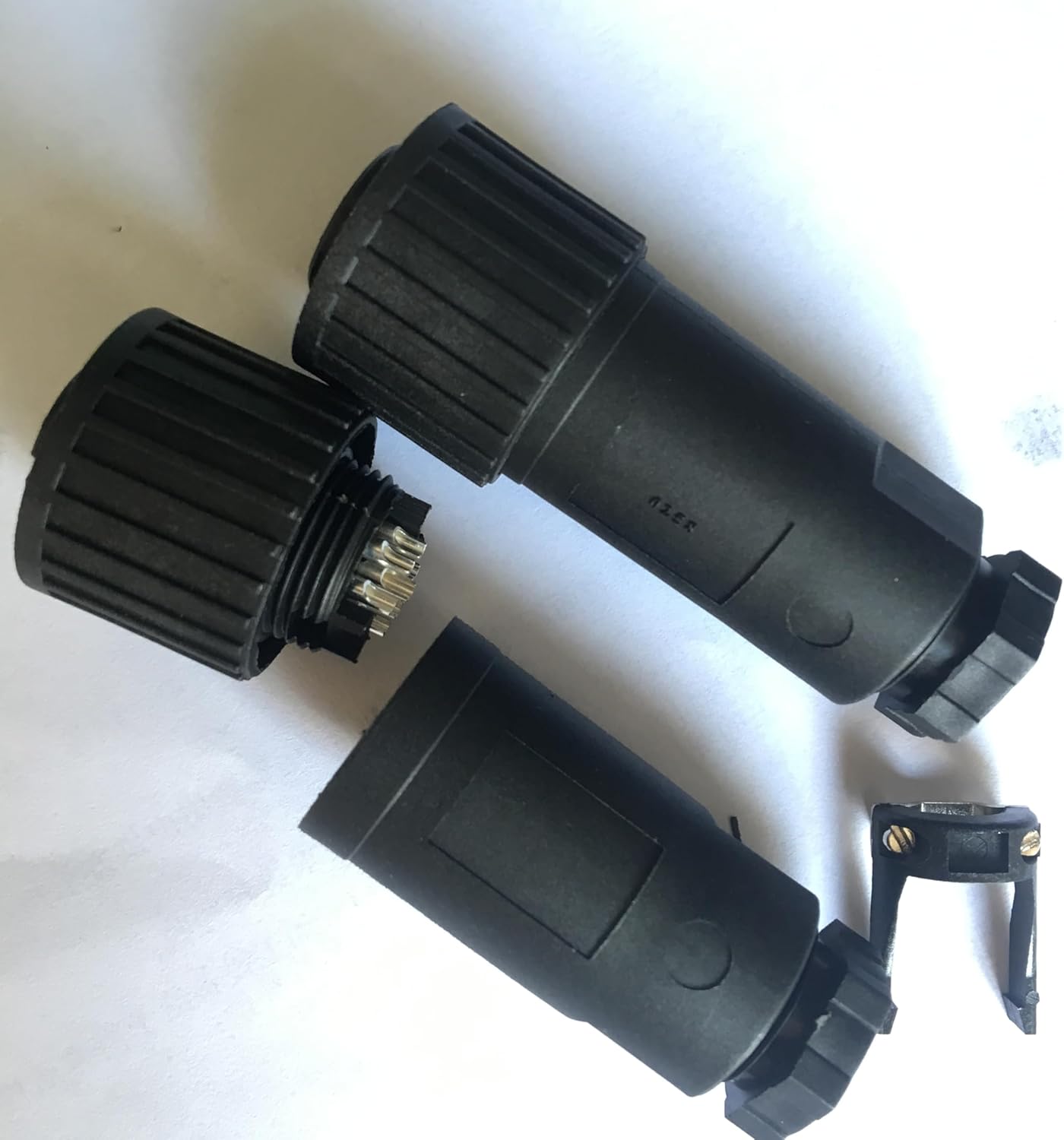 1pc Aviation Plug Connector Proportional Valve Hydraulic 7-core J12-7A