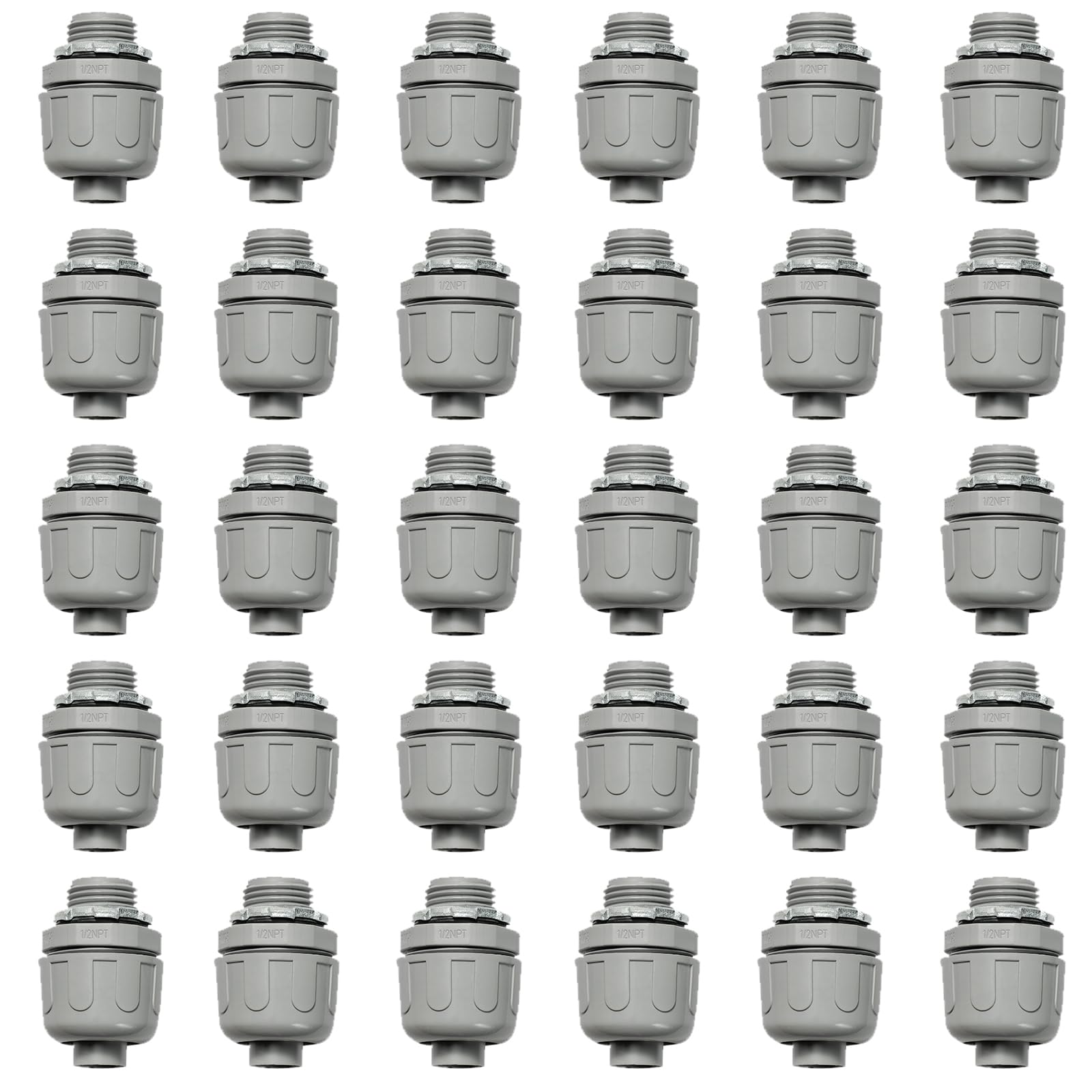 Conduit Connectors - 1/2 Inch Straight -15