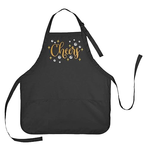 Party Apron Cheers Apron Cheers Party Apron New Years Eve Apron