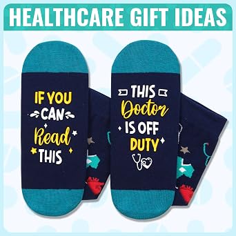HAPPYPOP Funny Retirment Gifts - Truck Driver Doctor Teacher Lawyer Socks