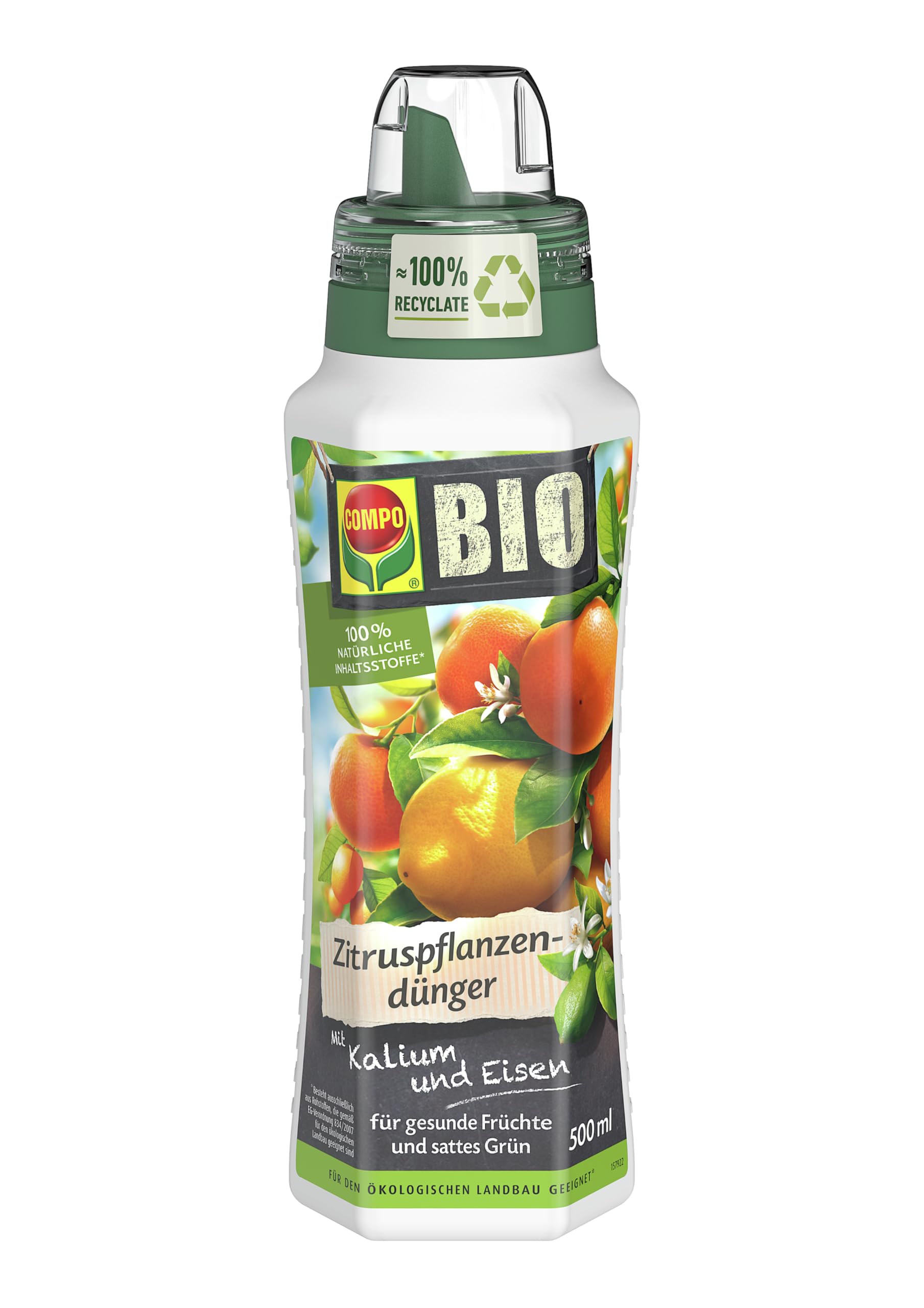 COMPO Zitruspflanzendünger BIO – Zitruspflanzendünger, 500 ml