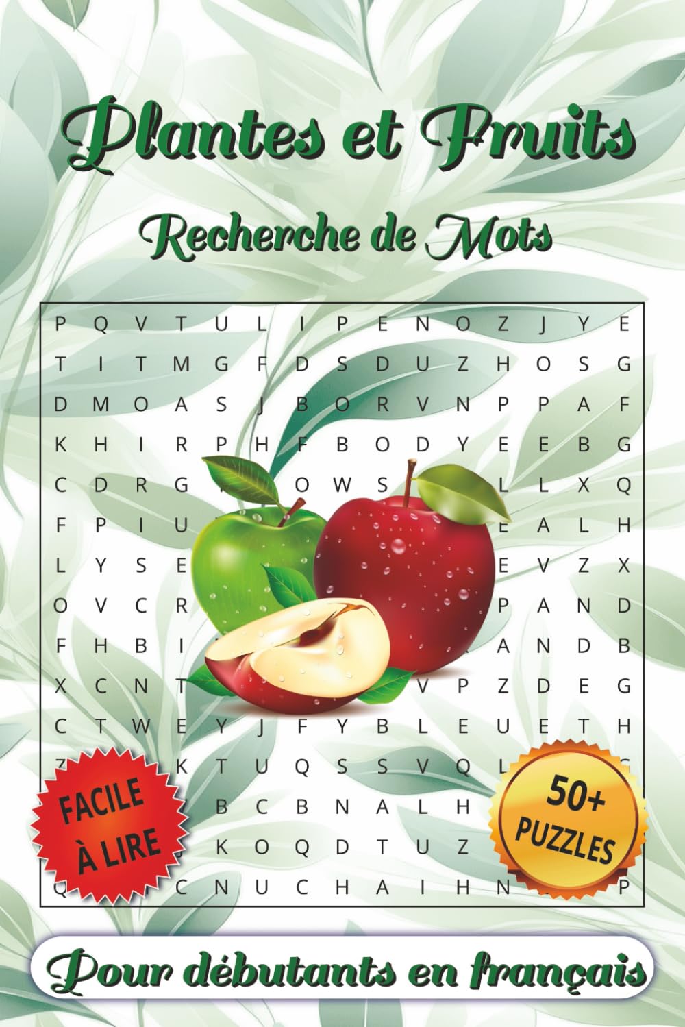 Plantes et Fruits: Recherche de Mots pour Débutants