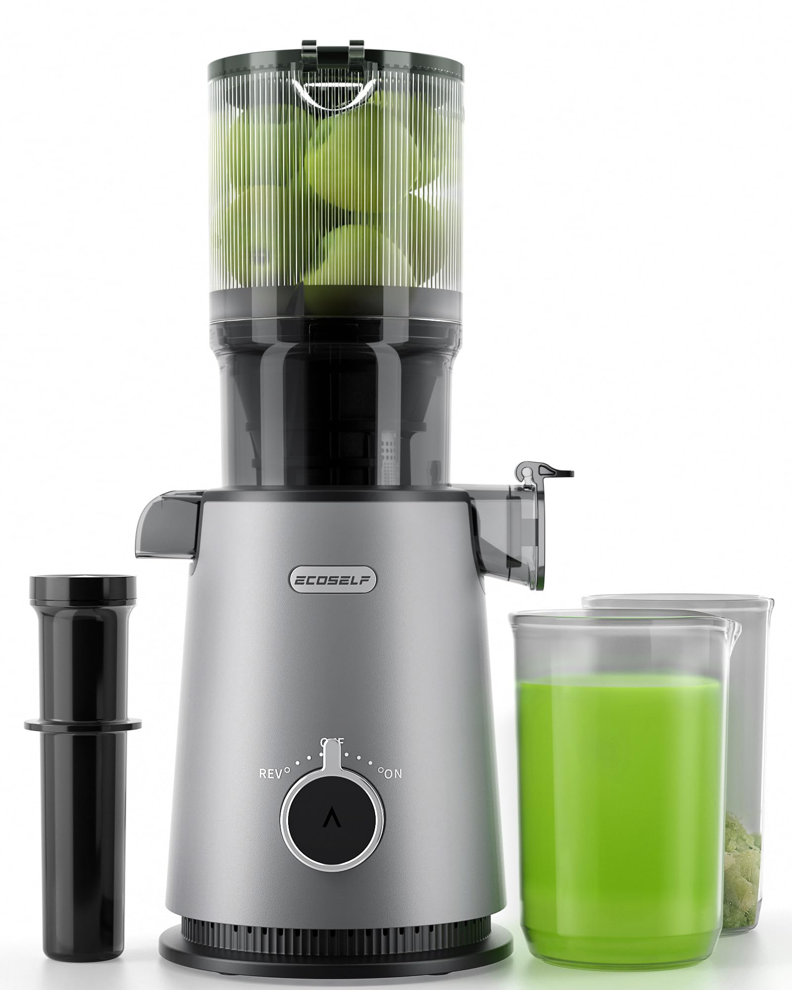 ECOSELF Juicer, Juicer Machines with 4.35" Wide Mouth