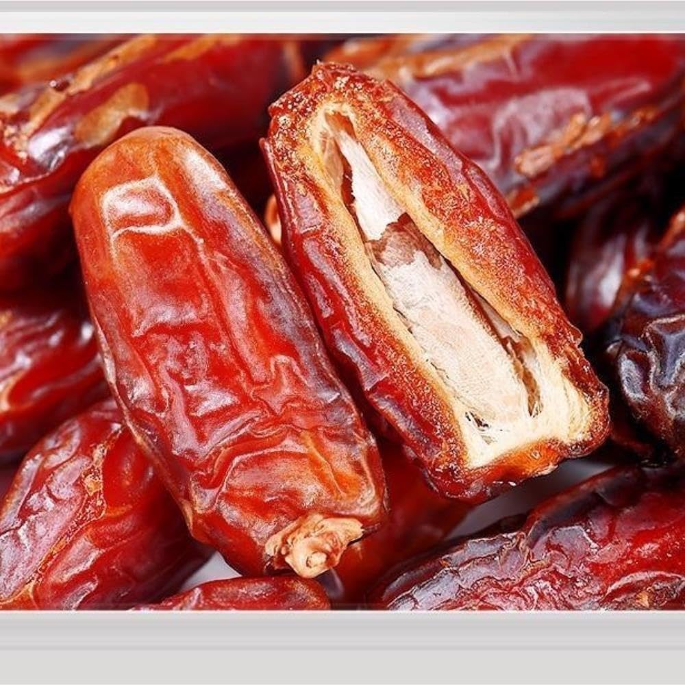 Dátiles secos extragrandes – Snack natural de dátiles confitados(500g)