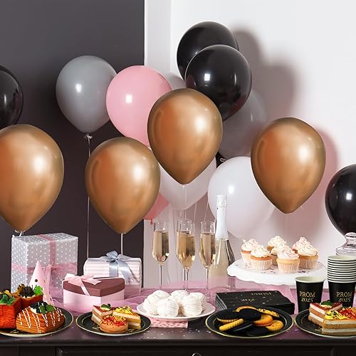 Miniatura 6 de Gerrii Juego de vajilla de 200 piezas para fiesta de graduación 2024, juego de vajilla de graduación con platos de graduación, servilletas y tazas