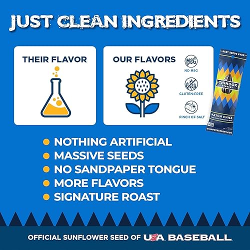 Miniatura 5 de Chinook Seedery Semillas de girasol gigantes tostadas  Snacks Keto  Lo mejor para paquetes de aperitivos  Sin gluten, regalos de alimentos sin OGM