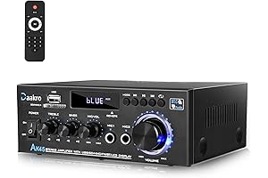 AK45 Stereo Audio/Amplifier Bluetooth Receiver