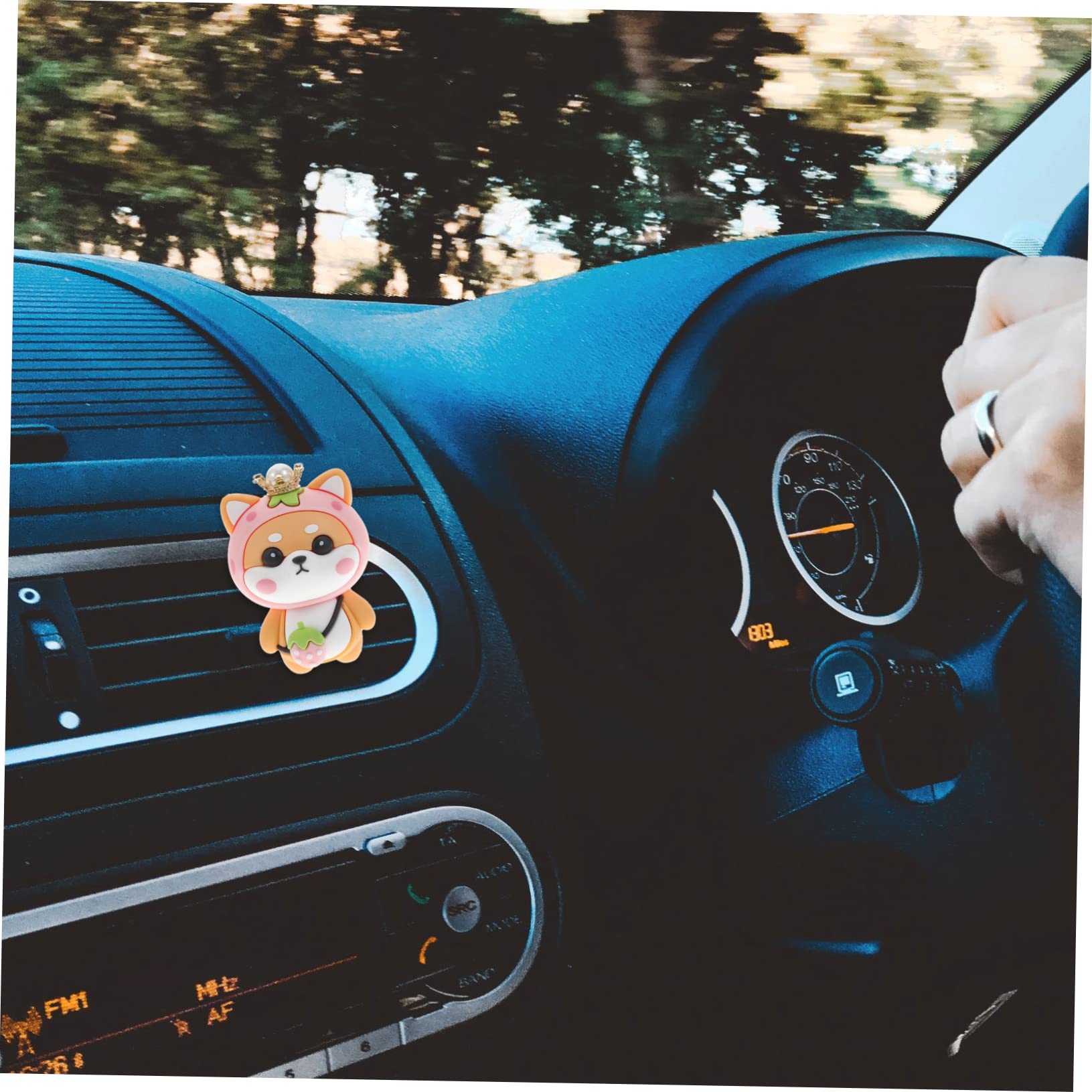 Gatuida 3pezzi Clip Per Diffusore Aromi Auto Decorazione Vent Carino Cane Facile Da Installare e Resistente Profumatore Per Abitacolo Auto