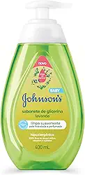 Sabonete Líquido Glicerina Lavanda JOHNSON’S® Baby, 400mL