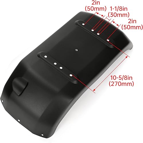 Miniatura 2 de Kojem Par de guardabarros trasero compatible con Kawasaki Mule 2001-2008 3000 3010 3020 4x4 repuesto para maderas duras 35023-1557 verde HD Diesel