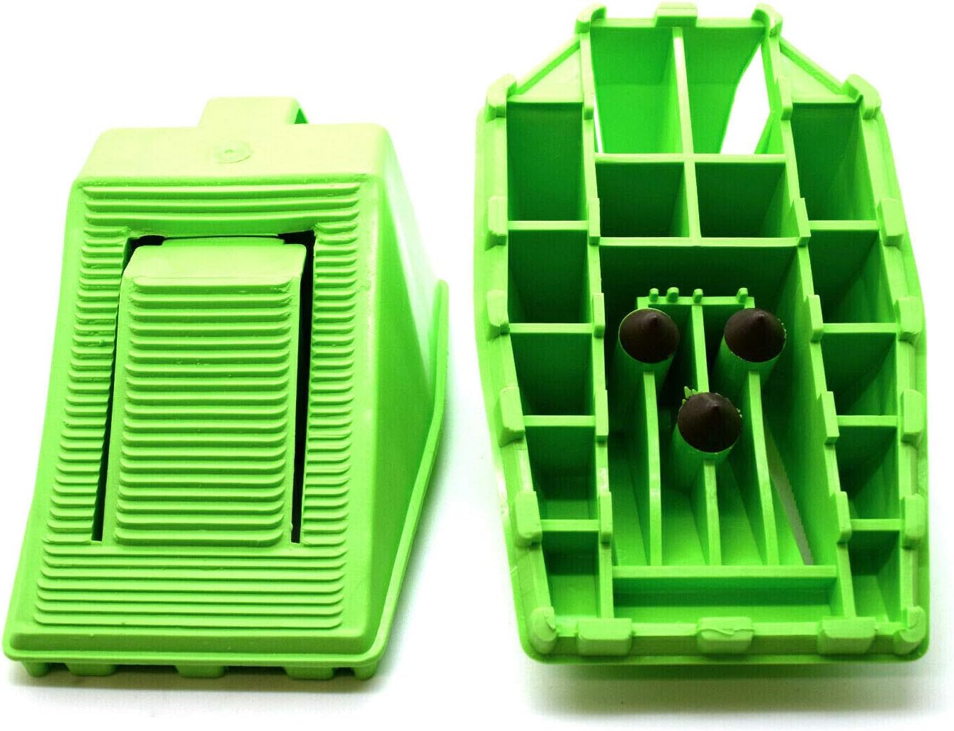 SolaDirect 2 x Wheel Chocks Levelling Chocks for Car Van Caravan Motorhome Horsebox Trailer