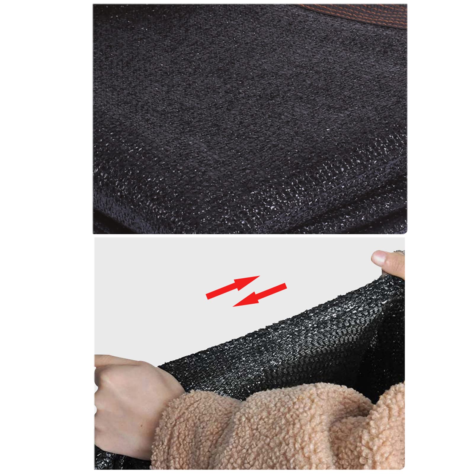 Filet D'Ombrage Voiles pour Patio Protection Solaire à Résistante Voile Ombrage Ajourée Filet Protection Solaire Abat Jour Maille Résistante pour Plantes (4x6m(13.12x19.69ft))