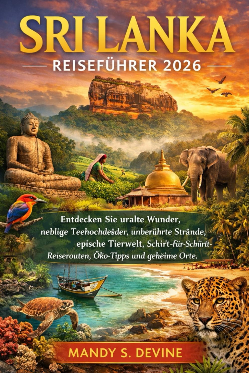 SRI LANKAREISEFÜHRER 2026: Entdecken Sie uralte Wunder, neblige Teehochländer, unberührte Strände, epische Tierwelt, Schritt-für-Schritt-Reiserouten, Öko-Tipps und geheime Orte