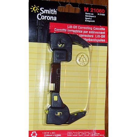 Cassette De Correction Pour Machine à écrire Smith Corona - Série H - Remplace 21060, 21560, Etc.