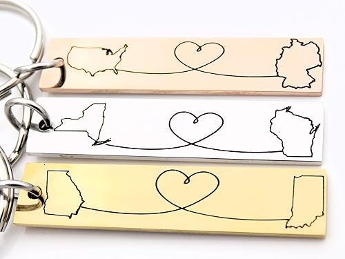 Miniatura 3 de Long Distance Gift - Choose your custom states or countries