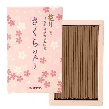 Amazon.co.jp: カメヤマ 花げしき 桜の香りミニ寸 約50g 約170本
