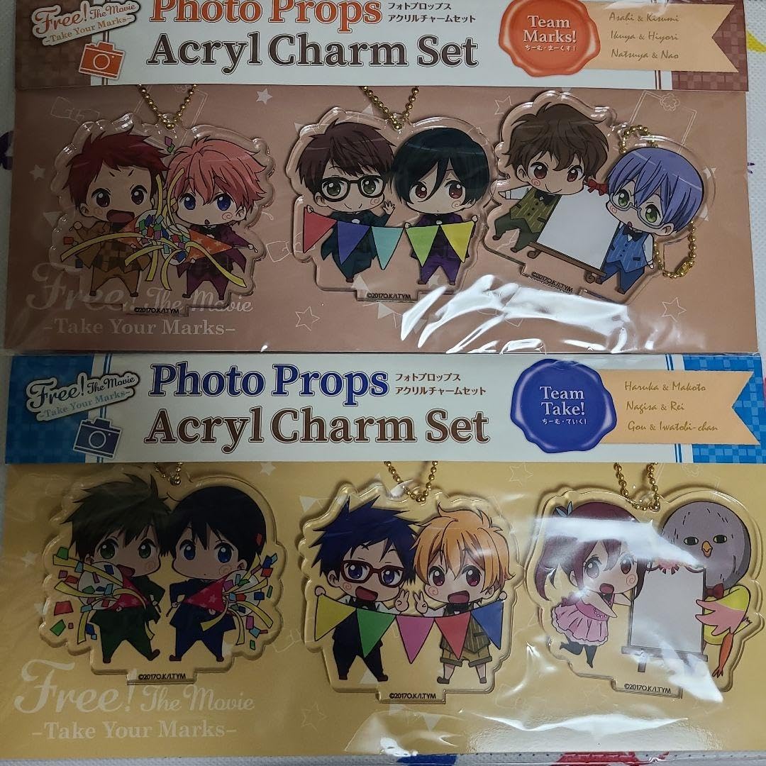 Amazon.co.jp: Free フォトプロップスアクリルチャームセット  
