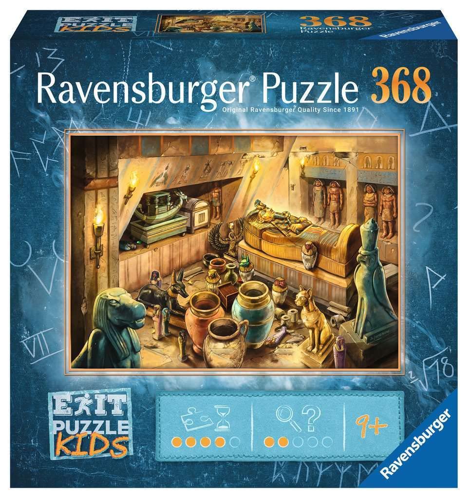Ravensburger Puzzle 17171 Ravensburger Exit Kids-13360 Ancient Egypt 368 Pieces Puzzle for Children from 9 Years