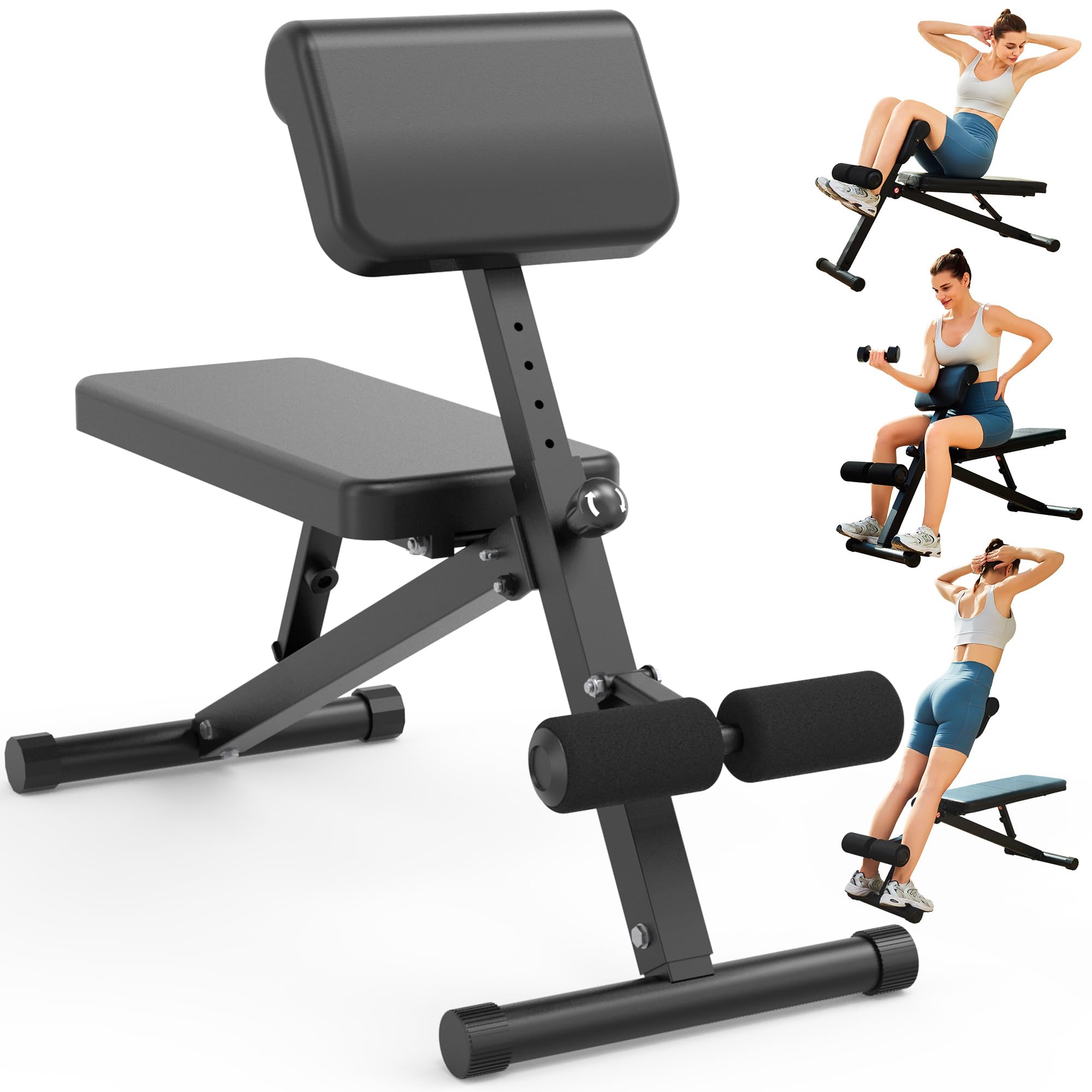 Amazon.co.jp: leikefitness ローマンチェア 調節可能なウェイトベンチ