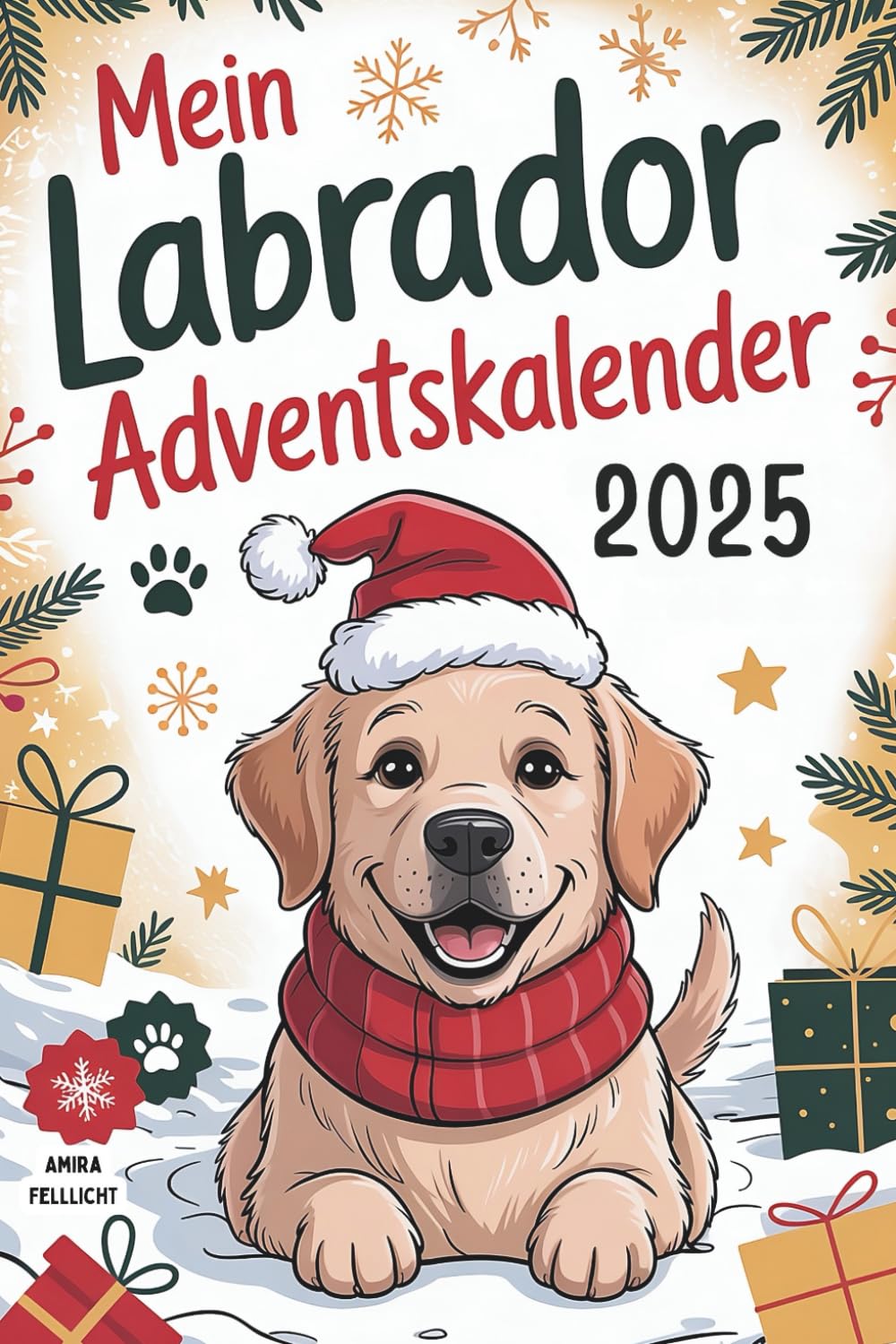 Mein Labrador-Adventskalender: 24 herzerwärmende Tage mit Geschichten, Ideen und lustigen Sprüchen – für alle Labradorfans