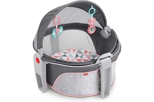 Fisher-Price Portable Bassinet and Play Space On-the-Go Baby Dome: The Cozy Comfort...