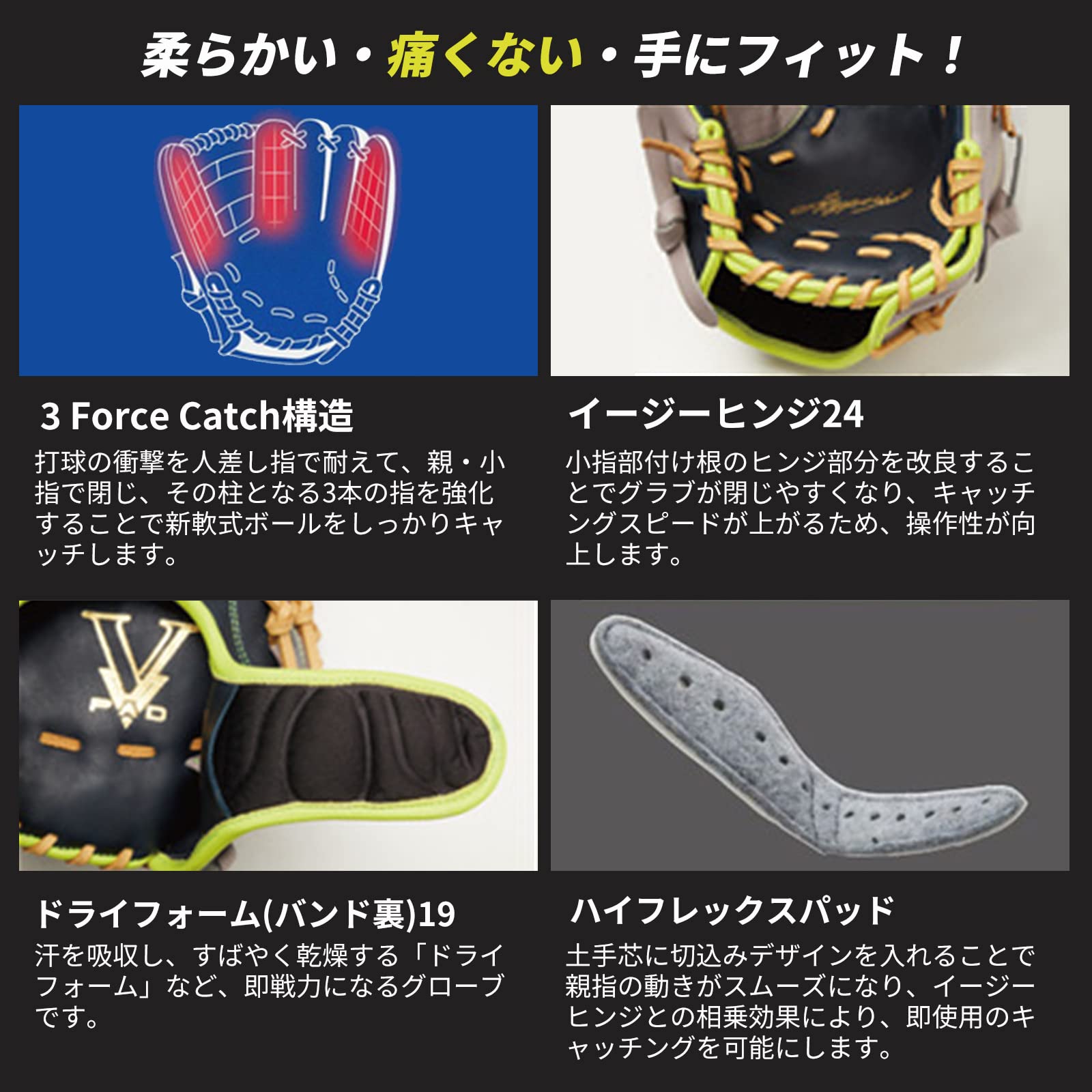 Amazon | ローリングス(Rawlings) 野球 大人用 軟式 HYPER TECH COLOR