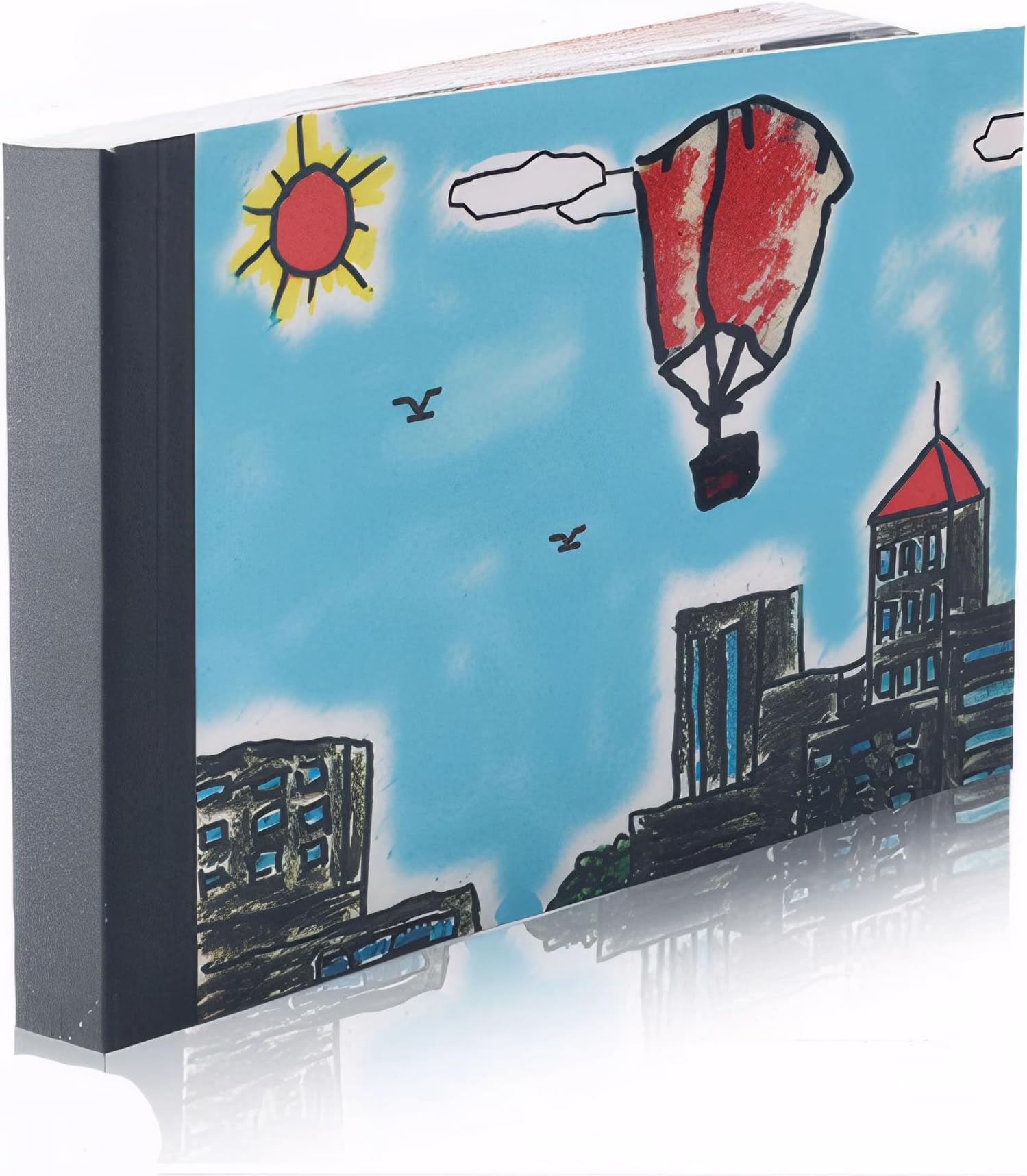 Comic Book Ring Box - Unique Proposal Ring Box, Perfect for Engagement, Anniversary, Valentine's Day, Birthday, Christmas, or Special Occasions - Balloons