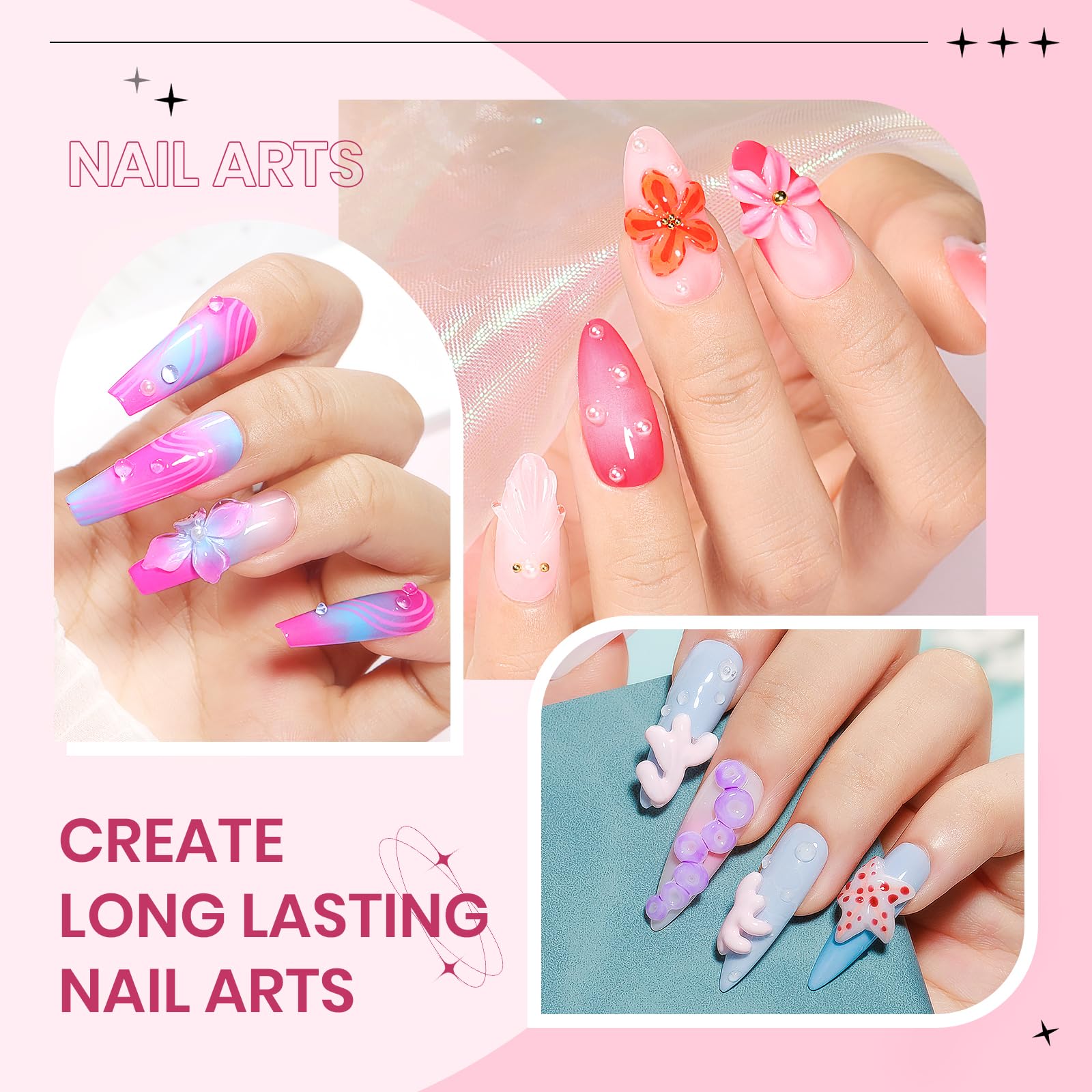 3D Nail Sculpting Gel - Easy Nail Art -6