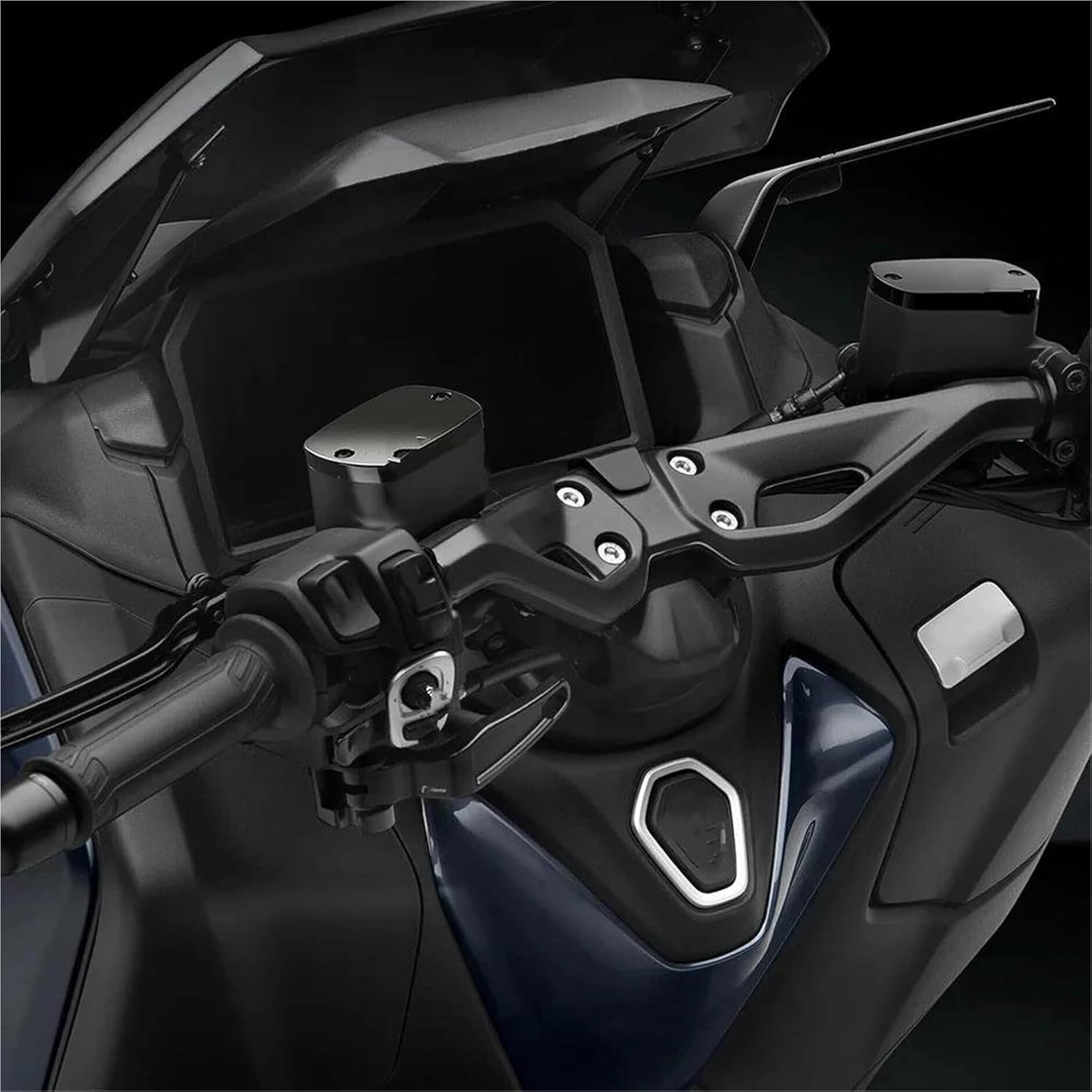 SHYYBD に適合するヤマハ TMAX 560 2022-2025 Tmax560 T-max 用 バイク用ハンドルバーライザーキ